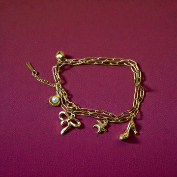 Sea Shore Gold Layered Bracelet