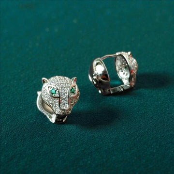 Pantera Luce Hoops (Inspired by Bvlgari Designs)